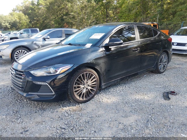 Продажа на аукционе авто 2018 Hyundai Elantra Sport, vin: KMHD04LB4JU498652, номер лота: 46049927