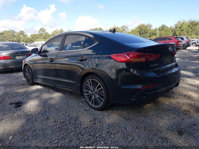 Продажа на аукционе авто 2018 Hyundai Elantra Sport, vin: KMHD04LB4JU498652, номер лота: 46049927