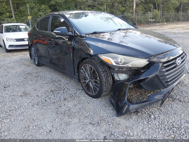 Продажа на аукционе авто 2018 Hyundai Elantra Sport, vin: KMHD04LB4JU498652, номер лота: 46049927