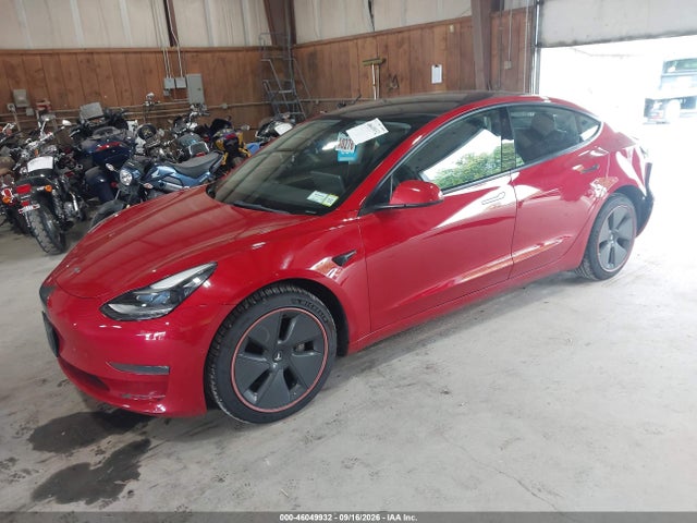5YJ3E1EB6NF182925 Tesla Model 3 Long Range Dual Motor All-wheel Drive