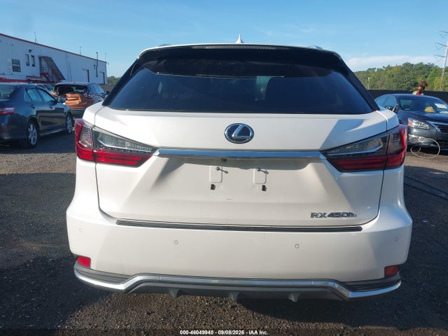 46049940 :رقم المزاد ، 2T2HGMDA3LC051443 vin ، 2020 Lexus Rx 450h مزاد بيع