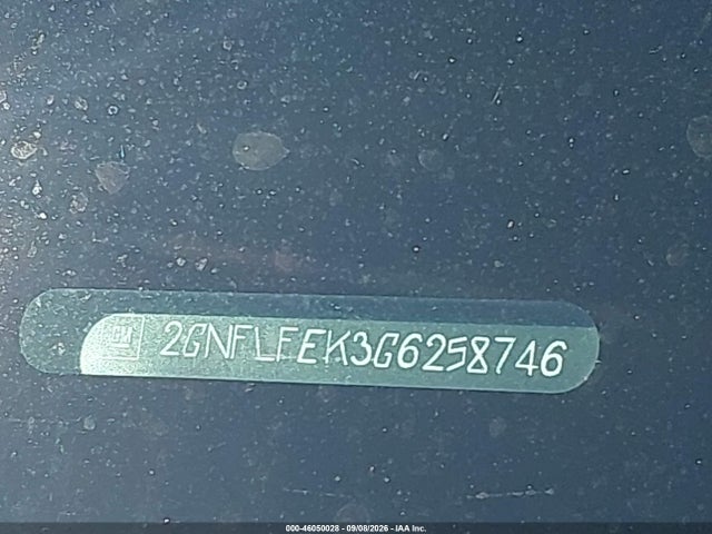Продаж на аукціоні авто 2016 Chevrolet Equinox Lt, vin: 2GNFLFEK3G6258746, номер лоту: 46050028