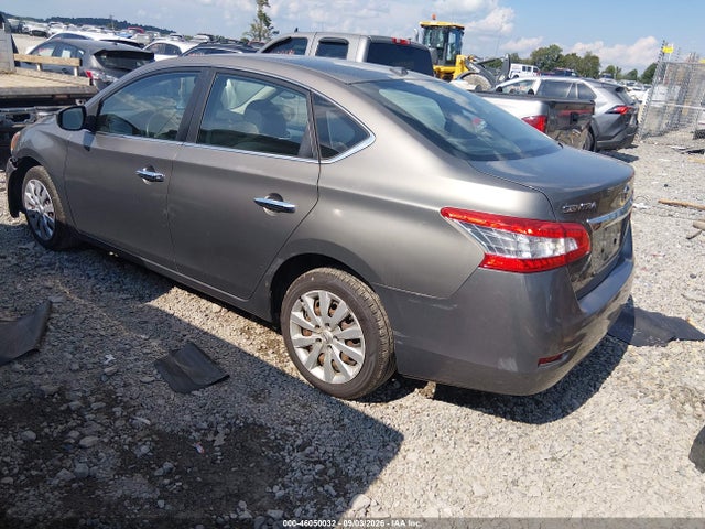 Продаж на аукціоні авто 2015 Nissan Sentra Fe+ S/s/sl/sr/sv, vin: 3N1AB7APXFL648415, номер лоту: 46050032