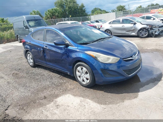 Продажа на аукционе авто 2016 Hyundai Elantra Se, vin: 5NPDH4AE5GH677537, номер лота: 46050077