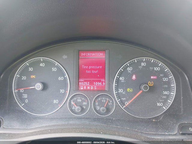 46050082 :رقم المزاد ، WVWFA71F79V020622 vin ، 2009 Volkswagen Eos Lux مزاد بيع