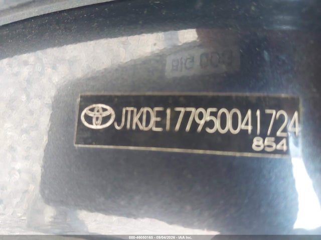 2005 Scion Tc მანქანა იყიდება აუქციონზე, vin: JTKDE177950041724, აუქციონის ნომერი: 46050165