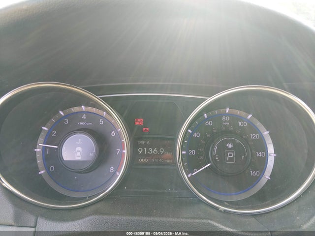 46050185 :رقم المزاد ، 5NPEC4AB1DH658780 vin ، 2013 Hyundai Sonata Limited 2.0t مزاد بيع