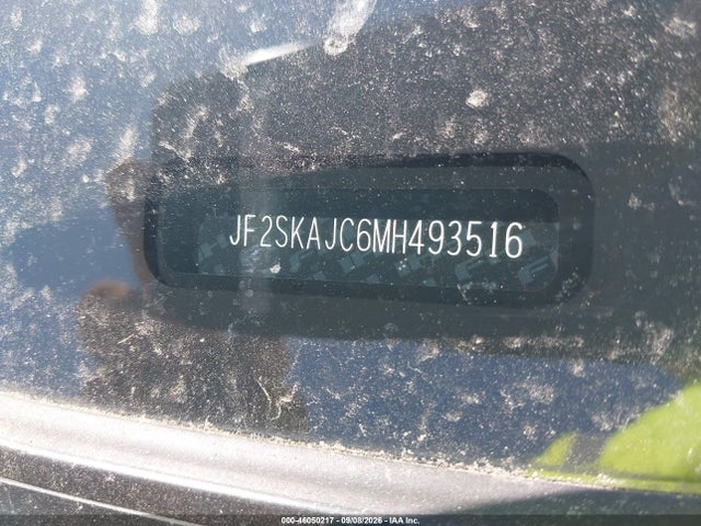 2021 Subaru Forester Premium მანქანა იყიდება აუქციონზე, vin: JF2SKAJC6MH493516, აუქციონის ნომერი: 46050217
