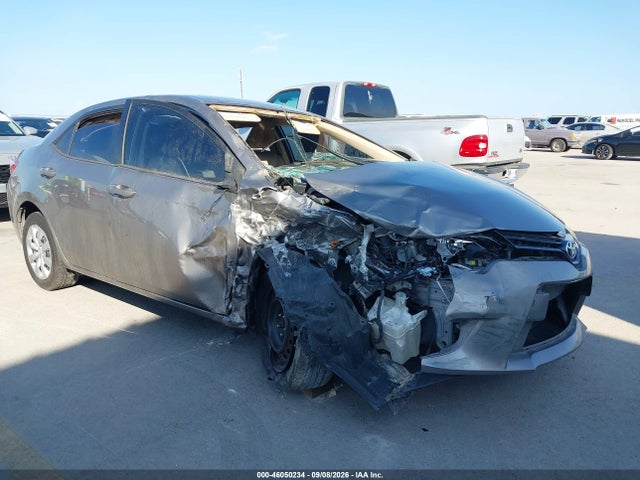 2015 Toyota Corolla Le მანქანა იყიდება აუქციონზე, vin: 2T1BURHE3FC305315, აუქციონის ნომერი: 46050234