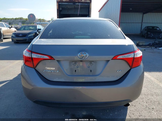2015 Toyota Corolla Le მანქანა იყიდება აუქციონზე, vin: 2T1BURHE3FC305315, აუქციონის ნომერი: 46050234