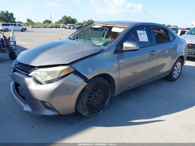 2015 Toyota Corolla Le მანქანა იყიდება აუქციონზე, vin: 2T1BURHE3FC305315, აუქციონის ნომერი: 46050234
