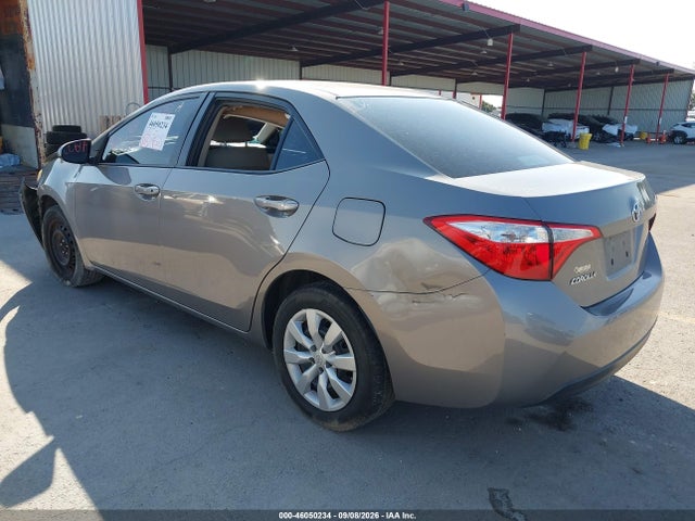 2015 Toyota Corolla Le მანქანა იყიდება აუქციონზე, vin: 2T1BURHE3FC305315, აუქციონის ნომერი: 46050234