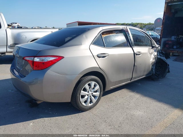 2015 Toyota Corolla Le მანქანა იყიდება აუქციონზე, vin: 2T1BURHE3FC305315, აუქციონის ნომერი: 46050234