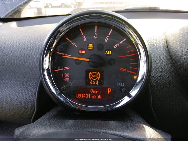2016 Mini Countryman Cooper S მანქანა იყიდება აუქციონზე, vin: WMWZC5C50GWP49324, აუქციონის ნომერი: 46050279