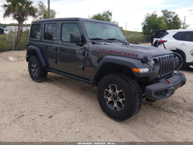 46050288 :رقم المزاد ، 1C4HJXFN4KW534842 vin ، 2019 Jeep Wrangler Unlimited Rubicon 4x4 مزاد بيع