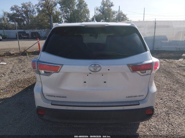 Продаж на аукціоні авто 2016 Toyota Highlander Limited Platinum V6, vin: 5TDDKRFH5GS253481, номер лоту: 46050304
