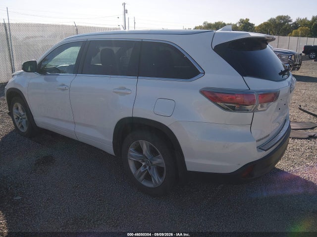 Продаж на аукціоні авто 2016 Toyota Highlander Limited Platinum V6, vin: 5TDDKRFH5GS253481, номер лоту: 46050304