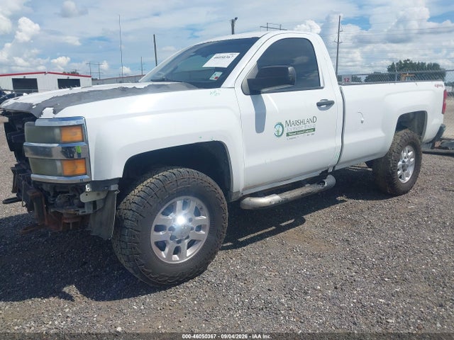 46050367 :رقم المزاد ، 1GC0KUEG3FZ515411 vin ، 2015 Chevrolet Silverado 2500hd Built After Aug 14 Work Truck مزاد بيع