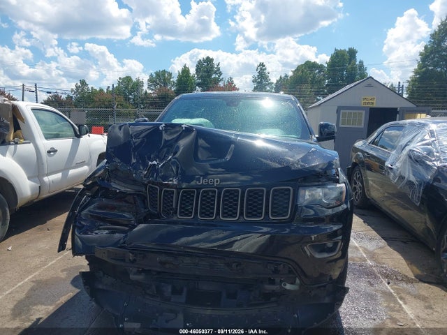 2017 Jeep Grand Cherokee 75th Anniversary Edition 4x2 მანქანა იყიდება აუქციონზე, vin: 1C4RJEAG7HC628466, აუქციონის ნომერი: 46050377