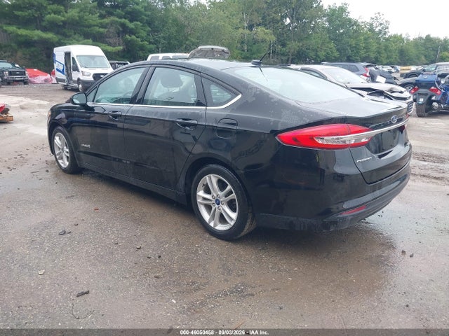 46050458 :رقم المزاد ، 3FA6P0UU2JR254478 vin ، 2018 Ford Fusion Hybrid S مزاد بيع