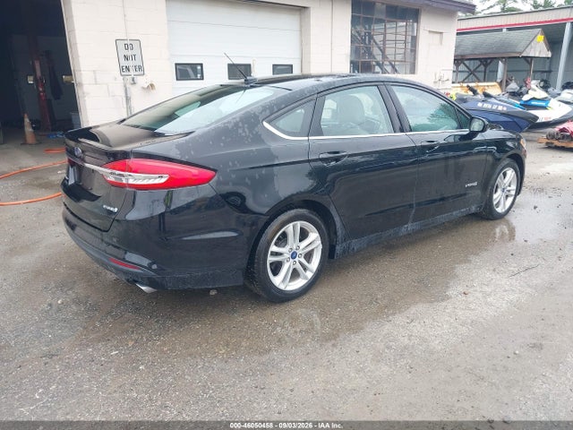 46050458 :رقم المزاد ، 3FA6P0UU2JR254478 vin ، 2018 Ford Fusion Hybrid S مزاد بيع