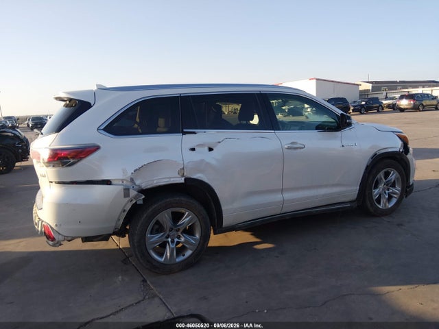 Aukcja sprzedaży 2015 Toyota Highlander Hybrid Limited, vin: 5TDDCRFH0FS009345, numer aukcji: 46050520