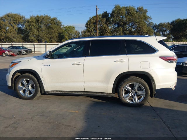 Aukcja sprzedaży 2015 Toyota Highlander Hybrid Limited, vin: 5TDDCRFH0FS009345, numer aukcji: 46050520
