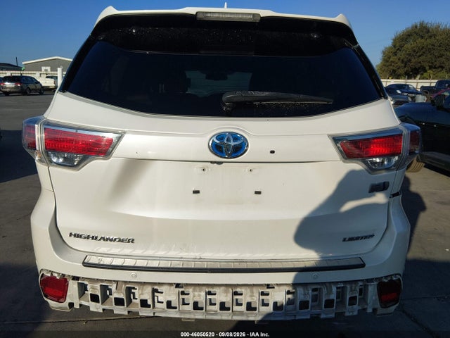 Aukcja sprzedaży 2015 Toyota Highlander Hybrid Limited, vin: 5TDDCRFH0FS009345, numer aukcji: 46050520