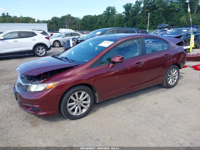 Продаж на аукціоні авто 2012 Honda Civic Ex, vin: 2HGFB2F8XCH509141, номер лоту: 46050527