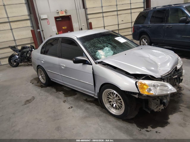 46050547 :رقم المزاد ، 1HGES15532L074428 vin ، 2002 Honda Civic Lx مزاد بيع