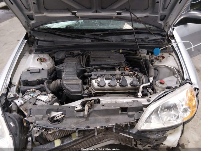 46050547 :رقم المزاد ، 1HGES15532L074428 vin ، 2002 Honda Civic Lx مزاد بيع