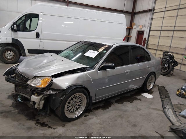 46050547 :رقم المزاد ، 1HGES15532L074428 vin ، 2002 Honda Civic Lx مزاد بيع