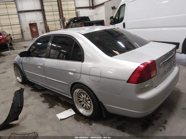 46050547 :رقم المزاد ، 1HGES15532L074428 vin ، 2002 Honda Civic Lx مزاد بيع