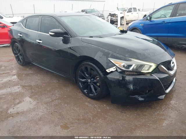 2017 Nissan Maxima 3.5 Sr მანქანა იყიდება აუქციონზე, vin: 1N4AA6APXHC415939, აუქციონის ნომერი: 46050581