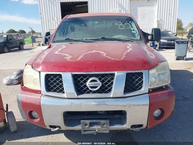 46050647 :رقم المزاد ، 1N6BA06A67N220839 vin ، 2007 Nissan Titan Se مزاد بيع
