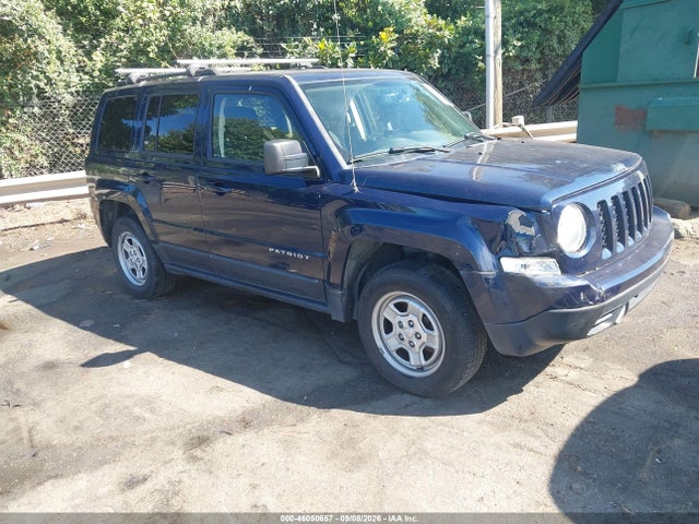 Aukcja sprzedaży 2016 Jeep Patriot Sport, vin: 1C4NJRBB8GD686474, numer aukcji: 46050657