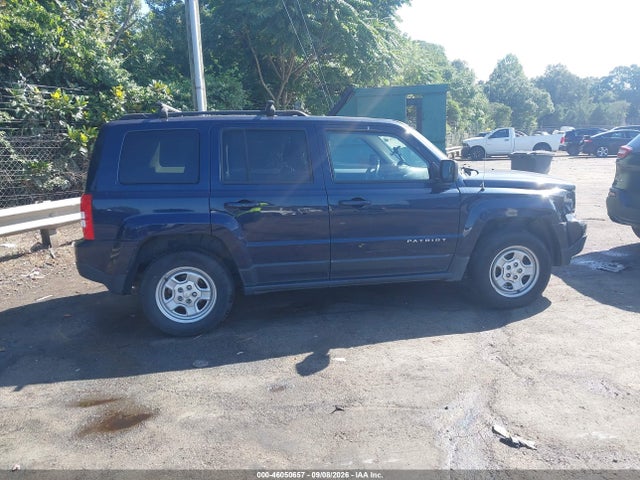 Aukcja sprzedaży 2016 Jeep Patriot Sport, vin: 1C4NJRBB8GD686474, numer aukcji: 46050657
