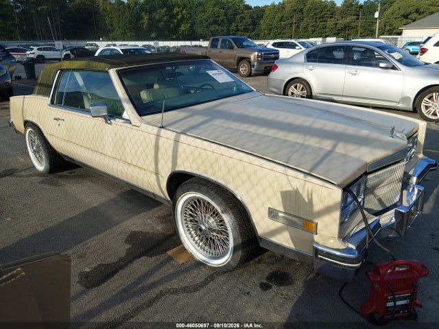 46050697 :رقم المزاد ، 1G6AL5788EE630379 vin ، 1984 Cadillac Eldorado مزاد بيع