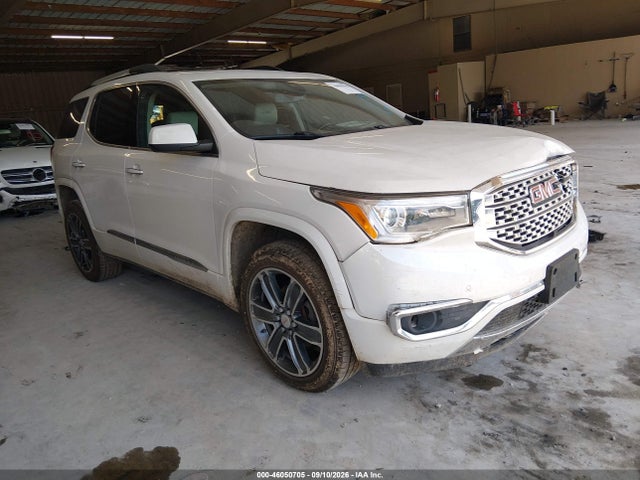 2018 Gmc Acadia Denali მანქანა იყიდება აუქციონზე, vin: 1GKKNXLSXJZ166835, აუქციონის ნომერი: 46050705
