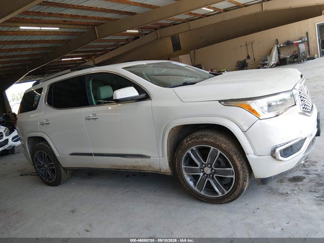 2018 Gmc Acadia Denali მანქანა იყიდება აუქციონზე, vin: 1GKKNXLSXJZ166835, აუქციონის ნომერი: 46050705