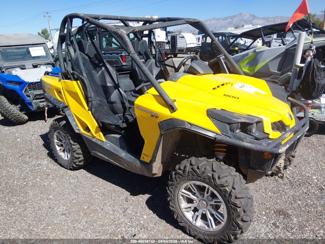 2014 Can-am Commander 800r Xt მანქანა იყიდება აუქციონზე, vin: 3JBKKCN17EJ000754, აუქციონის ნომერი: 46050745