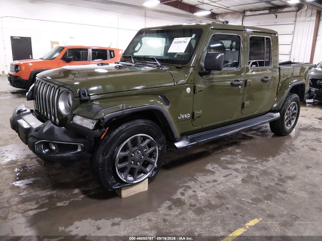 46050781 :رقم المزاد ، 1C6HJTFG5ML565703 vin ، 2021 Jeep Gladiator Overland 4x4 مزاد بيع