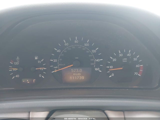 2001 Mercedes-benz Clk 320 მანქანა იყიდება აუქციონზე, vin: WDBLK65G21T082926, აუქციონის ნომერი: 46050794