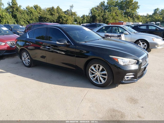 46050796 :رقم المزاد ، JN1BV7AR9FM401132 vin ، 2015 Infiniti Q50 Premium مزاد بيع