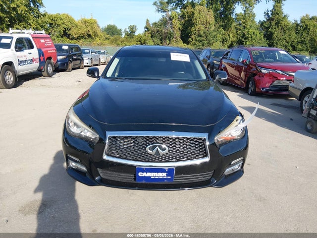 46050796 :رقم المزاد ، JN1BV7AR9FM401132 vin ، 2015 Infiniti Q50 Premium مزاد بيع