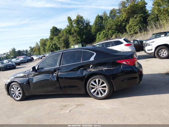 46050796 :رقم المزاد ، JN1BV7AR9FM401132 vin ، 2015 Infiniti Q50 Premium مزاد بيع
