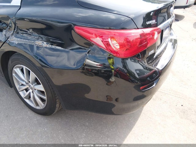 46050796 :رقم المزاد ، JN1BV7AR9FM401132 vin ، 2015 Infiniti Q50 Premium مزاد بيع