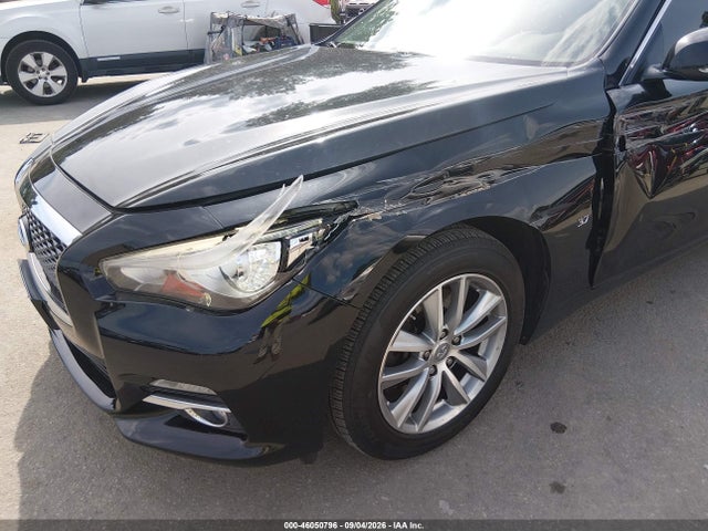 46050796 :رقم المزاد ، JN1BV7AR9FM401132 vin ، 2015 Infiniti Q50 Premium مزاد بيع