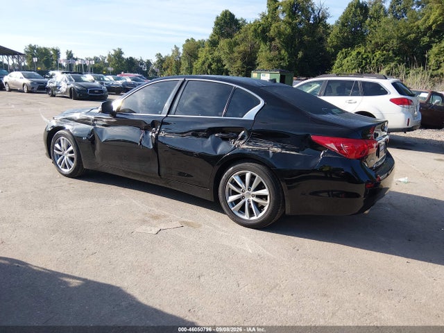 46050796 :رقم المزاد ، JN1BV7AR9FM401132 vin ، 2015 Infiniti Q50 Premium مزاد بيع