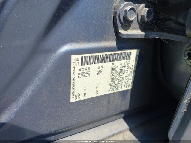 46050806 :رقم المزاد ، 1N4AA5AP9BC811457 vin ، 2011 Nissan Maxima 3.5 S مزاد بيع